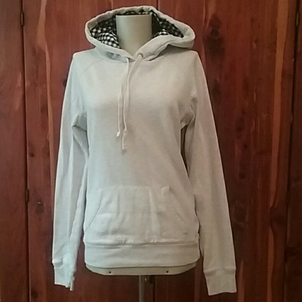 PINK gray hoodie